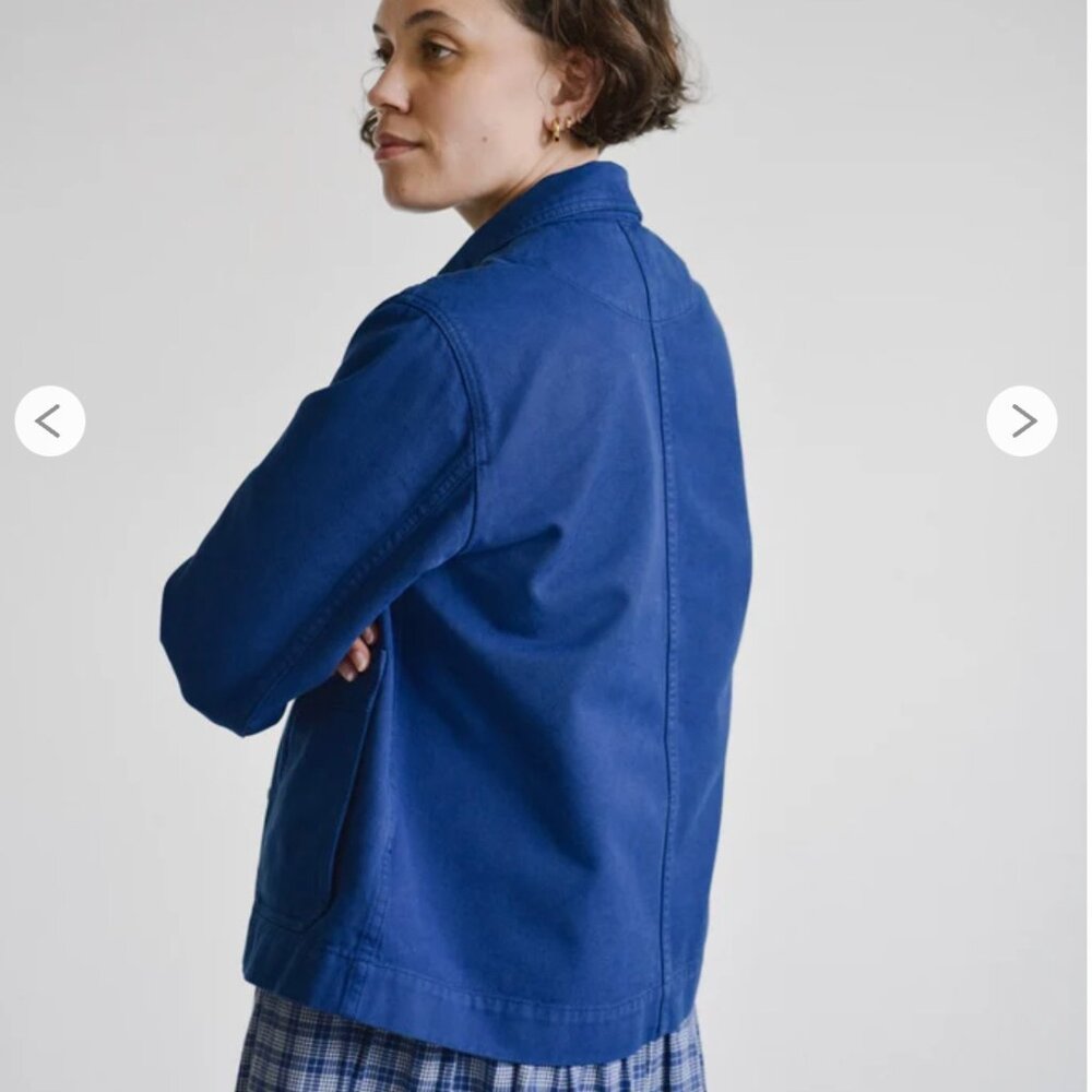 NWT Paynter Five Year Chore Jacket WOMEN'S BATCH NO.18 - BILLS BLUE XS - Picture 3 of 11